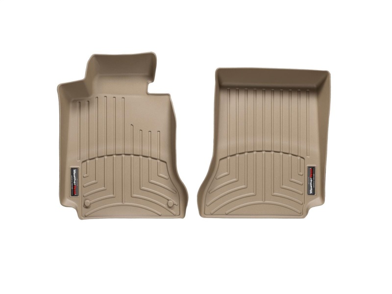 Mercedes-Benz C-Class FloorLiner - Front - WeatherTech - DigitalFit - Tan - `08-`13