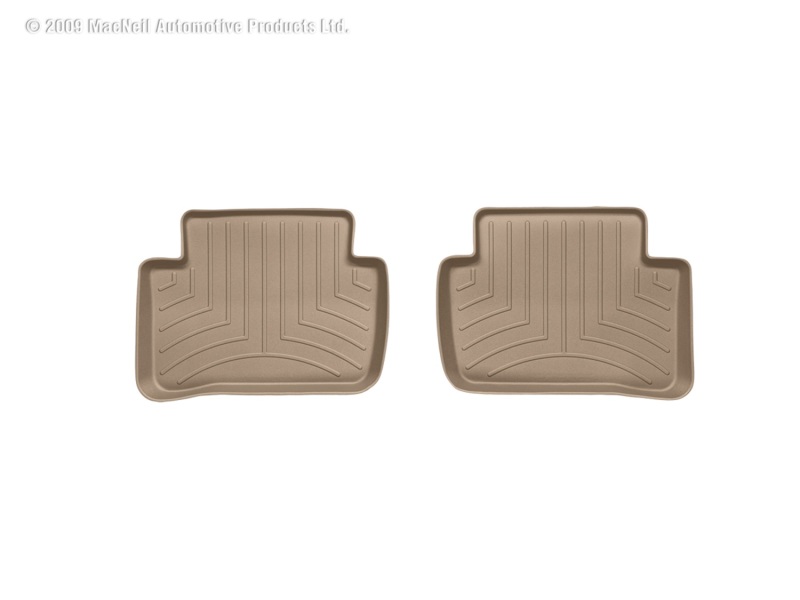 Mercedes-Benz C-Class FloorLiner - Rear - WeatherTech - DigitalFit - Tan - `08-`13