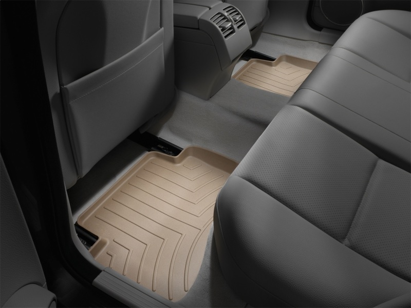 Mercedes-Benz C-Class FloorLiner - Rear - WeatherTech - DigitalFit - Tan - `08-`13