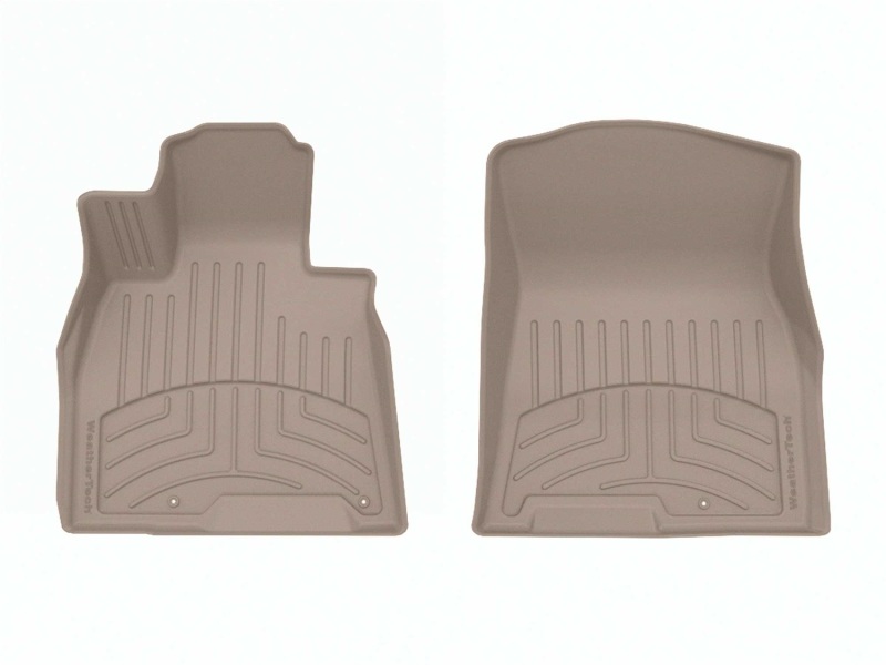 Genesis GV80 FloorLiner - Front - WeatherTech - HP - Tan - `21-`24
