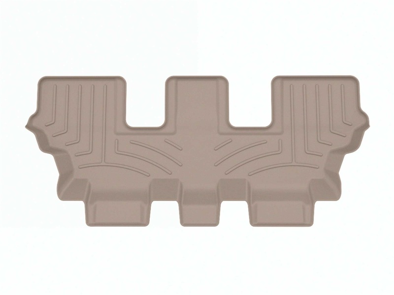 Genesis GV80 Floor Mat - Rear - WeatherTech - FloorLiner HP - Tan - `21-`24