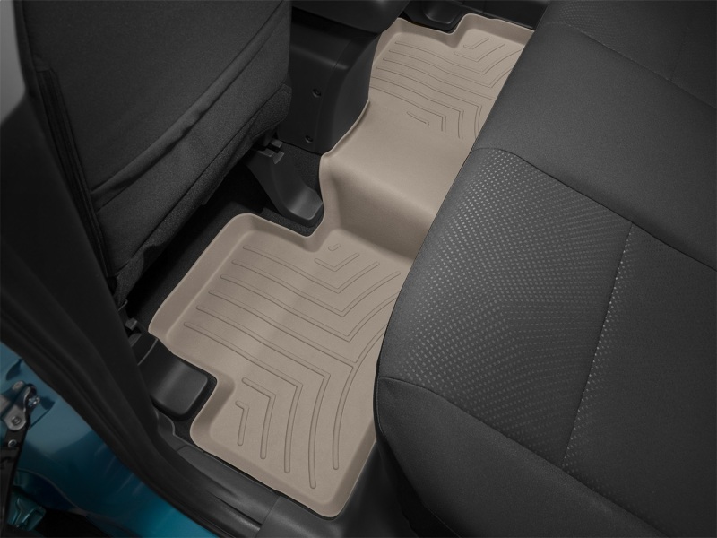 Mitsubishi Outlander Sport Rear FloorLiner - WeatherTech - DigitalFit - Tan - `11-`27