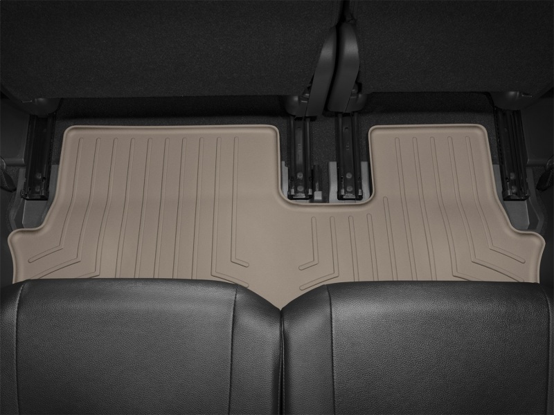 Mitsubishi Outlander FloorLiner - Rear - WeatherTech - DigitalFit - Tan - `14-`27