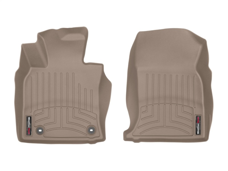 Toyota Camry FloorLiner - Front - WeatherTech - DigitalFit - Tan - `20-`27