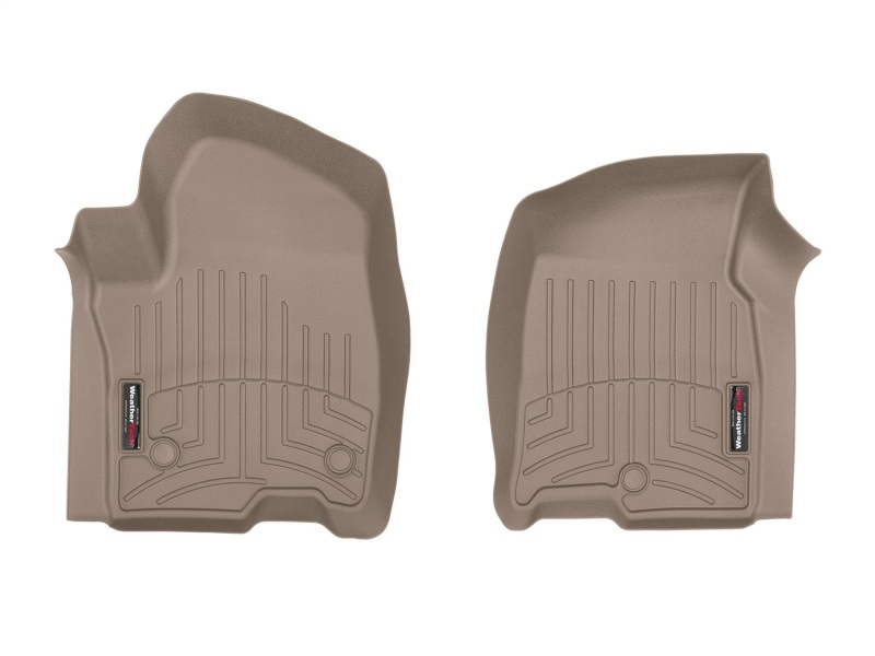 Chevrolet Suburban FloorLiner - Front - WeatherTech - DigitalFit - Tan - `21-`27