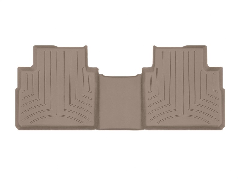 Nissan Rogue Floor Mats - Rubber - Rear - WeatherTech - FloorLiner HP - Tan - `21-`27