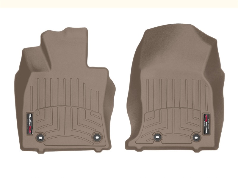 Lexus ES FloorLiner - Front - WeatherTech - DigitalFit - Tan - `21-`27 Lexus ES FloorLiner - Front - WeatherTech - DigitalFit - Tan - `21-`27
