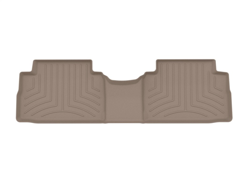 Hyundai Santa Fe FloorMat - Rear - WeatherTech - FloorLiner HP - Tan - `21-`27