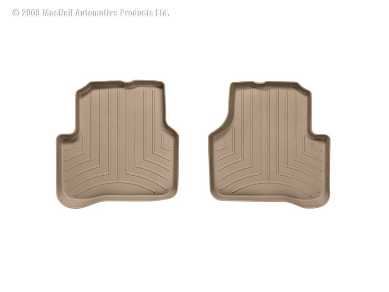 Volkswagen Passat Floor Mat - Rear - WeatherTech - FloorLiner DigitalFit - Tan - `06-`08
