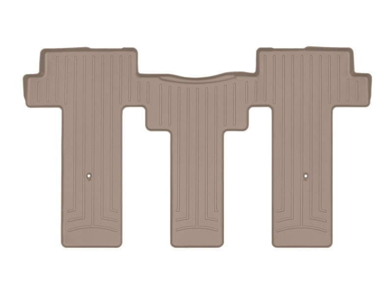 Kia Carnival FloorLiner - Rear - WeatherTech - DigitalFit - Tan - `22-`27 Kia Carnival FloorLiner - Rear - WeatherTech - DigitalFit - Tan - `22-`27
