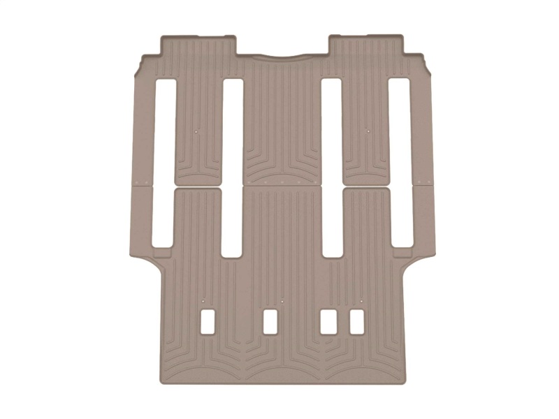 Kia Carnival Floor Mat Set - Rear - WeatherTech - FloorLiner HP - Tan - `22-`25