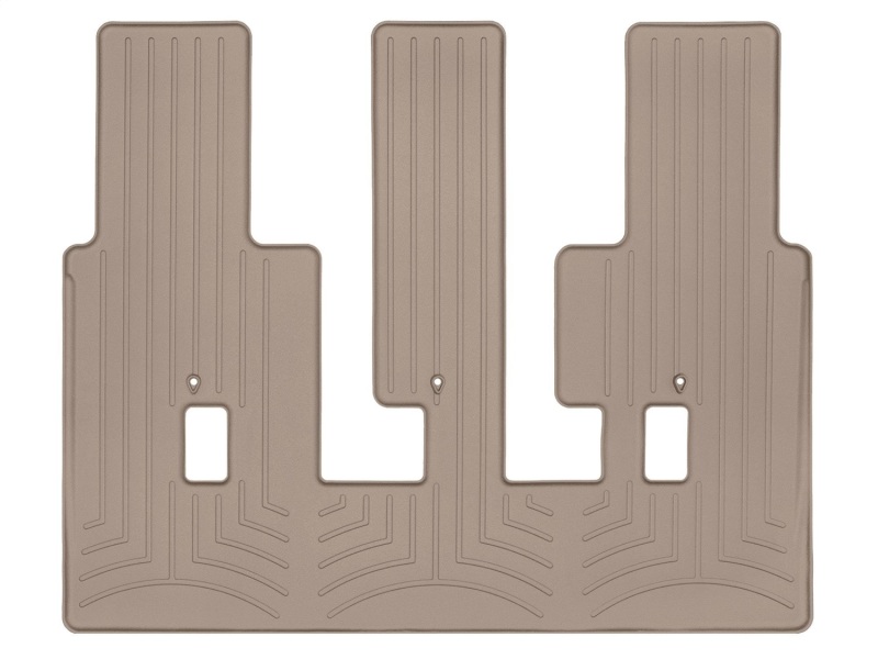 Kia Carnival FloorLiner - Rear - WeatherTech - DigitalFit - Tan - `22-`27 Kia Carnival FloorLiner - Rear - WeatherTech - DigitalFit - Tan - `22-`27