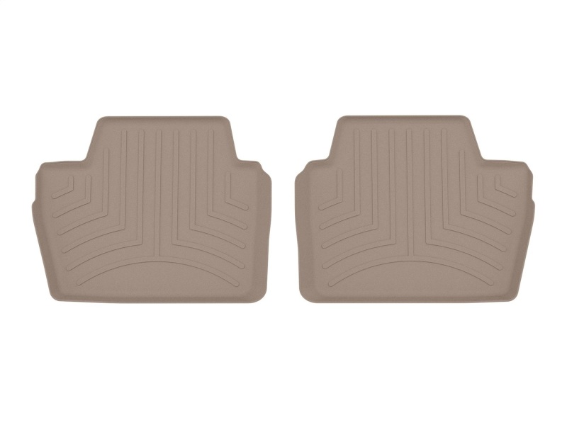 BMW M4 Floor Mats - Rear - WeatherTech - FloorLiner DigitalFit - Tan - `21-`27