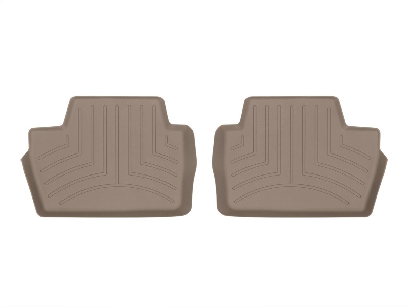 BMW 4 Series Floor Liners - Rear - WeatherTech - DigitalFit - Tan - `21-`27