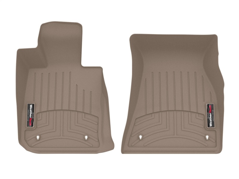 BMW 3 Series Floor Liners - Front - WeatherTech - DigitalFit - Tan - `21-`27