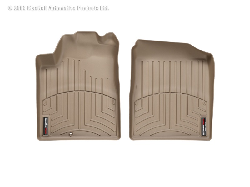 Nissan Maxima FloorLiner - Front - WeatherTech - DigitalFit - Tan - `04-`07