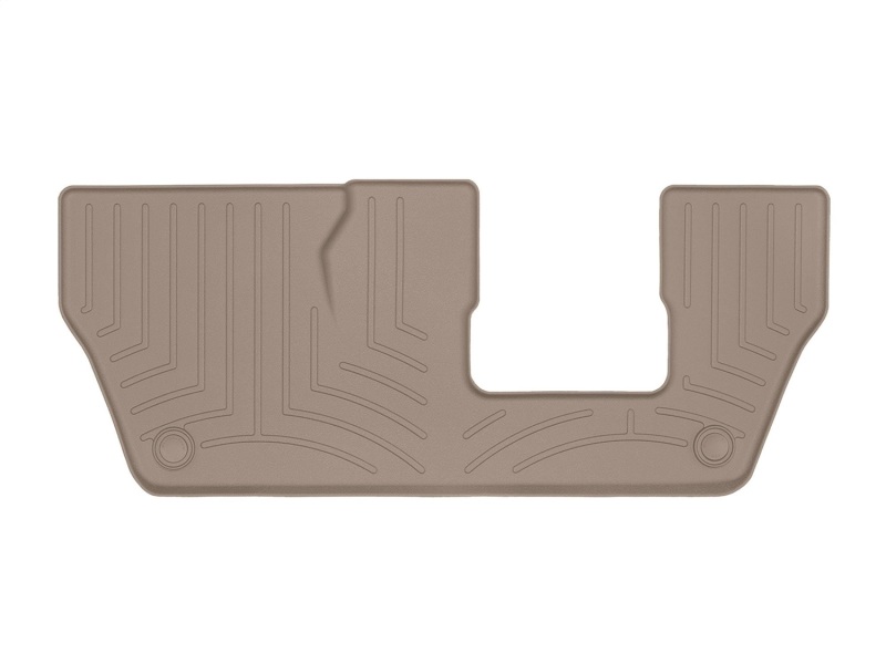 Jeep Grand Cherokee L FloorLiner - Rear - WeatherTech - DigitalFit - Tan - `21-`27 Jeep Grand Cherokee L FloorLiner - Rear - WeatherTech - DigitalFit - Tan - `21-`27
