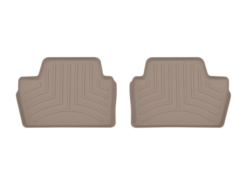 BMW 2 Series Floor Mats - Rear - WeatherTech - FloorLiner DigitalFit, 2 Piece - Tan - `22-`27