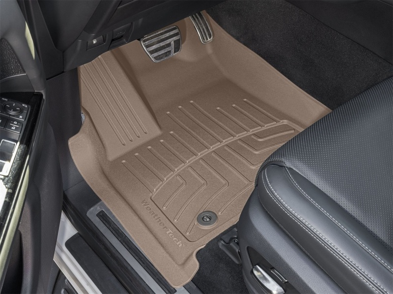 Lexus LX 600 3D FloorMat - Front - WeatherTech - FloorLiner HP - Tan - `22-`25