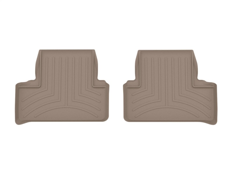 BMW i4 Floor Liners - Rear - WeatherTech - DigitalFit (2-Piece) - Tan - `22-`27