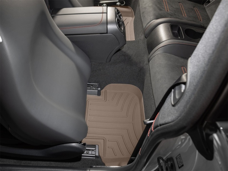 Mercedes-Benz CLE 3D Floor Mat - Rear - WeatherTech - FloorLiner HP - Tan - `24-`26