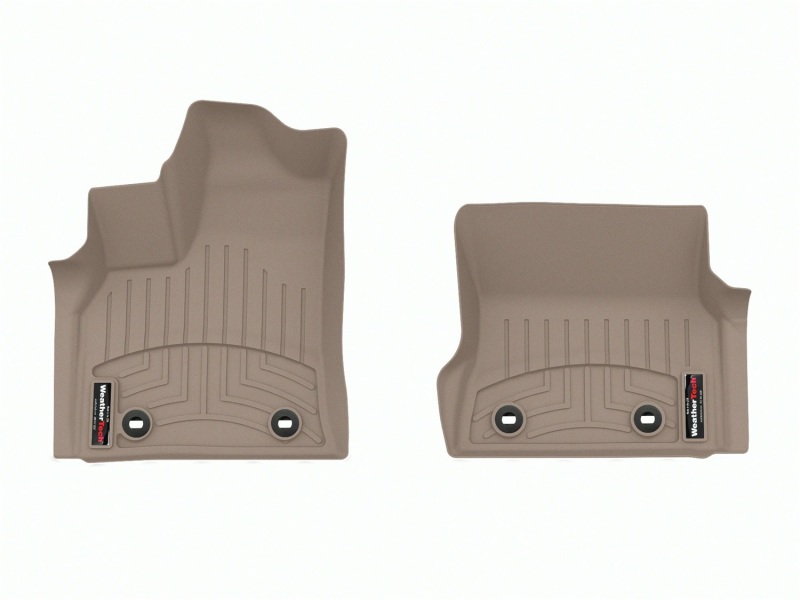 Lexus LX FloorLiner - Front - WeatherTech - DigitalFit - Tan - `22-`23
