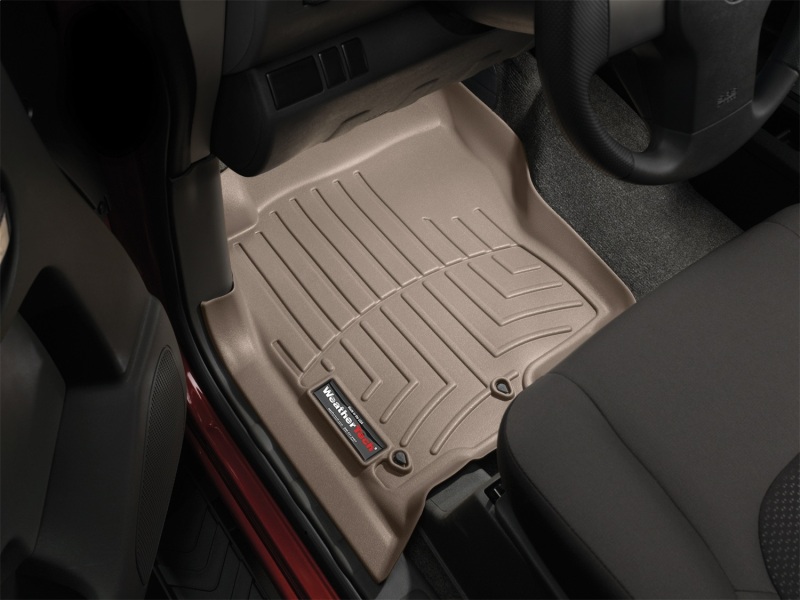 Nissan Pathfinder FloorLiner - Front - WeatherTech - DigitalFit - Tan - `08-`12