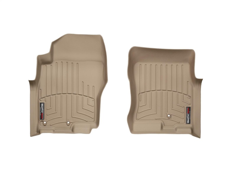 Nissan Pathfinder FloorLiner - Front - WeatherTech - DigitalFit - Tan - `08-`12
