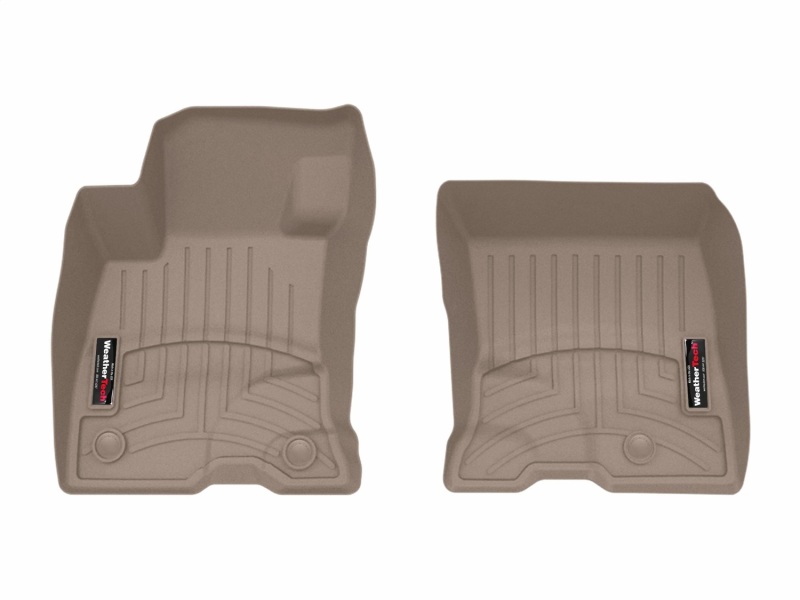 Lincoln Corsair FloorLiner - Front - WeatherTech - DigitalFit - Tan - `21-`26