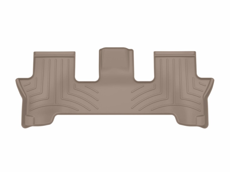 Hyundai Santa Fe Floor Mat - Rear - WeatherTech - FloorLiner HP - Tan - `24-`26