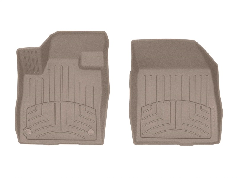 Lincoln Nautilus Floor Mats - Front - WeatherTech - FloorLiner HP - Tan - 2024+