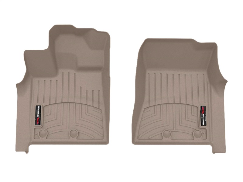 Nissan Armada FloorLiner - Front - WeatherTech - DigitalFit - Tan - 2025+