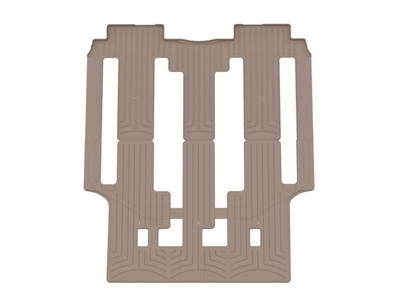 Kia Carnival Floor Mat Set - Rear + Third Row - WeatherTech - FloorLiner HP - Tan - `25-`26