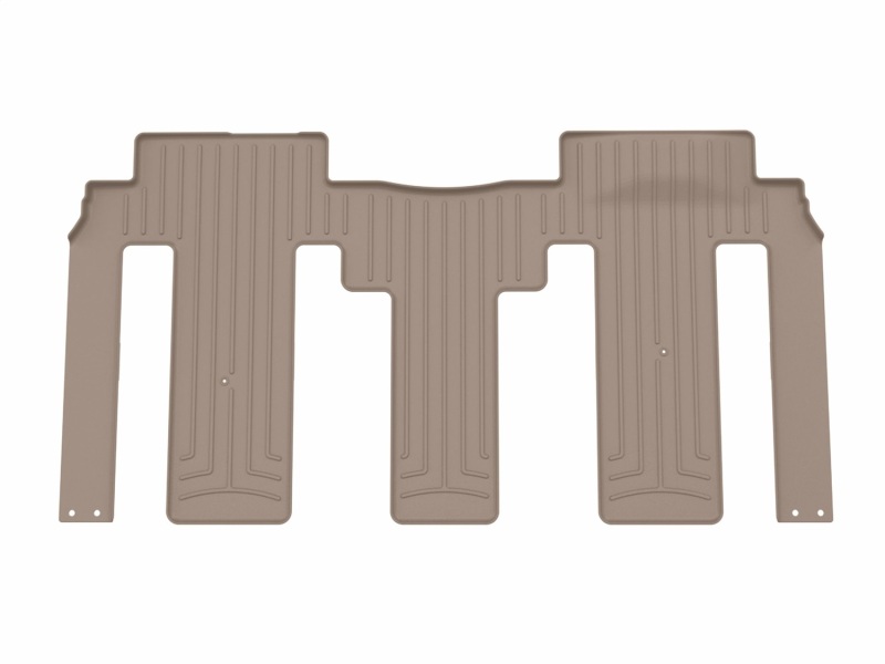 Kia Carnival Floor Mat Set - Rear + Third Row - WeatherTech - FloorLiner HP - Tan - `25-`26