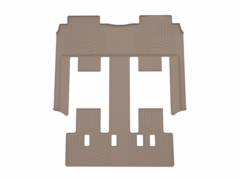 Hyundai Carnival Hybrid FloorLiner - Rear - WeatherTech - DigitalFit - Tan - `25-`26