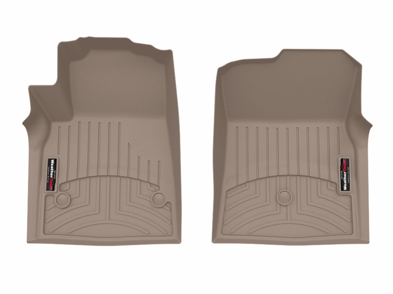 Cadillac Escalade IQ FloorLiner - Front - WeatherTech - DigitalFit - Tan - `25-`26