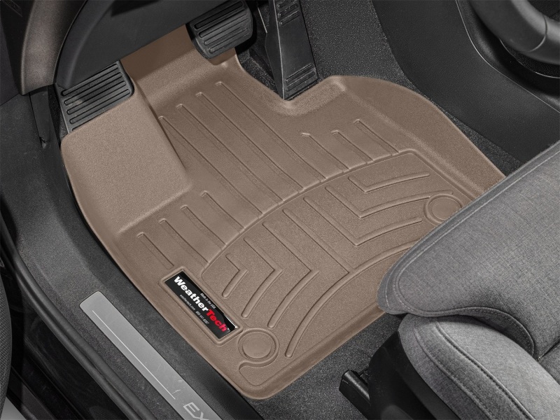 Volvo EX90 FloorLiner - Front - WeatherTech - DigitalFit - Tan - 2025+