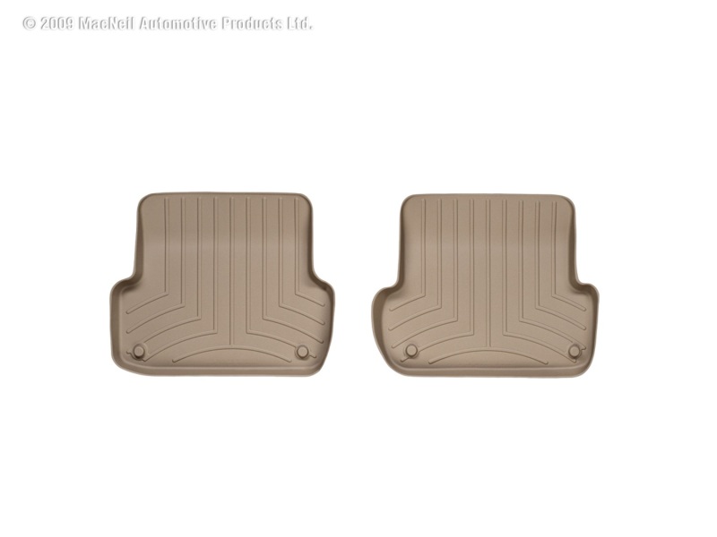 Audi S4 FloorLiner - Rear - WeatherTech - DigitalFit - Tan - `02-`08