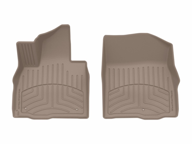 Hyundai Palisade Floor Mat Set - Front - WeatherTech - FloorLiner HP - Tan - 2026+
