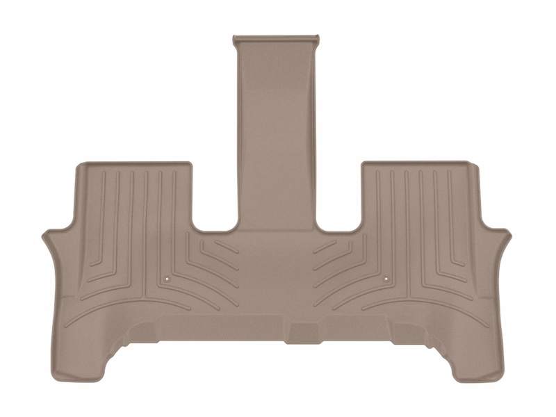 Hyundai Palisade Floor Mat Set - Rear - WeatherTech - 3D FloorLiner HP - Tan - 2026+