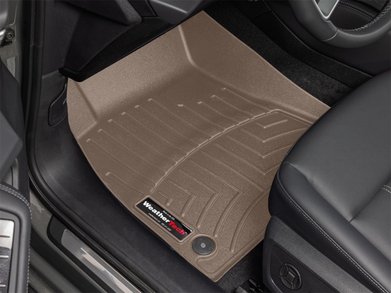 Audi A5 FloorLiner - Front - WeatherTech - DigitalFit - Tan - `25-`26