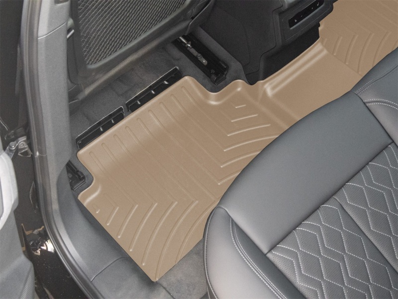 Audi A6 Sportback e-tron FloorLiner - Rear - WeatherTech - DigitalFit - Tan - `24-`25