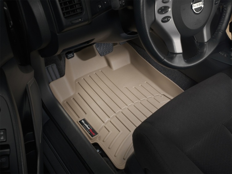 Nissan Altima FloorLiner - Front - WeatherTech - DigitalFit - Tan - `09-`12