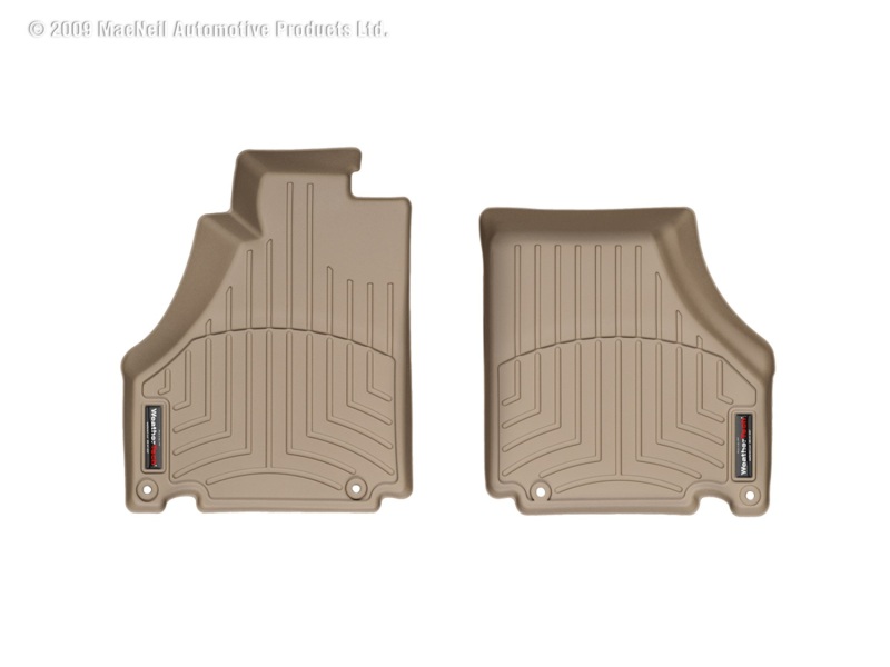 Ferrari F360 FloorLiner - Front - WeatherTech - DigitalFit - Tan - `99-`05