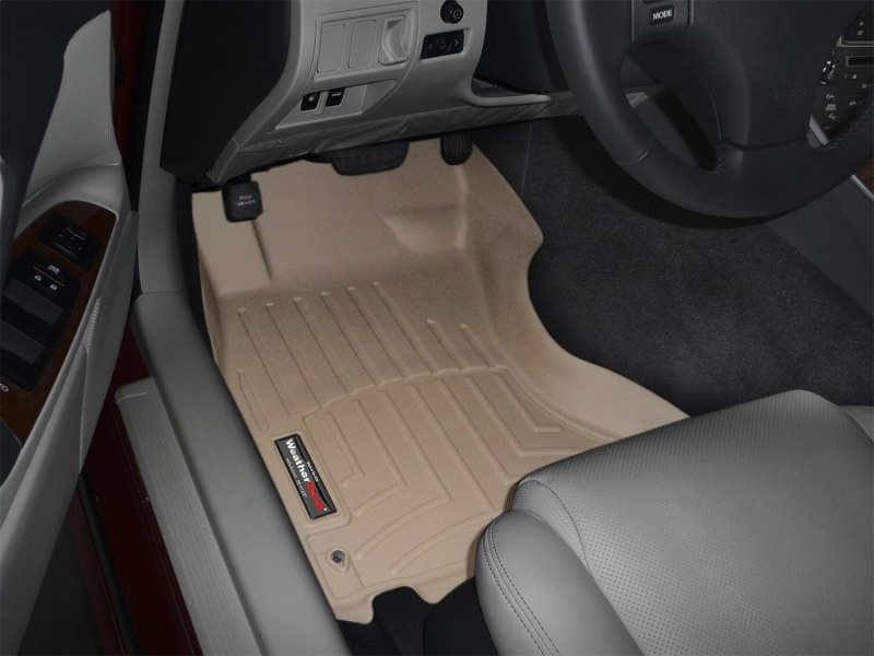 Lexus IS FloorLiner - Front - WeatherTech - DigitalFit - Tan - `06-`13