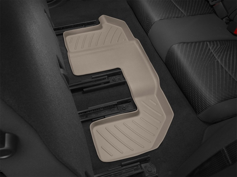 Dodge Journey FloorLiner - Rear - WeatherTech - DigitalFit - Tan - `09-`13