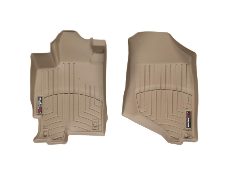 Acura RDX FloorLiner - Front - WeatherTech - DigitalFit - Tan - `07-`12