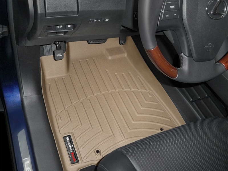 Lexus RX FloorLiner - Front - WeatherTech - DigitalFit - Tan - `10-`12