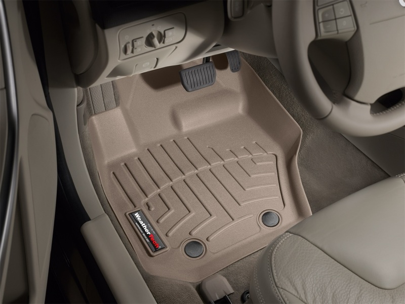 Volvo XC60 Floor Mats - Front - WeatherTech - DigitalFit - Tan - `10-`27