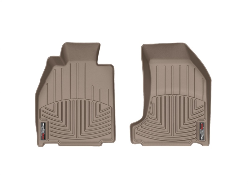 Porsche 911 FloorLiner - Front - WeatherTech - DigitalFit - Tan - `05-`11